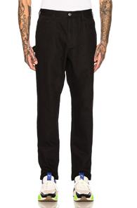 A.p.c. Trousers In Black