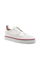 Thom Browne Brogue Sneaker In White