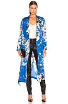 Icons Draper Robe In Blue,floral
