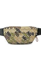 Burberry Sonny Monogram Camo Crossbody Bag In Abstract,camo,green