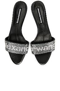 Alexander Wang Jo Crystal Heel In Black