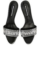 Alexander Wang Jo Crystal Heel In Black