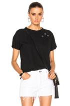 Rag & Bone/jean Star Boxy Crew Tee In Black