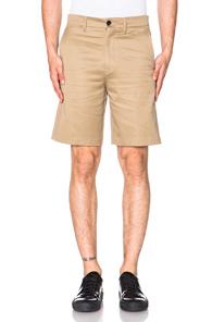 Acne Studios Adrian Cotton Shorts In Neutrals