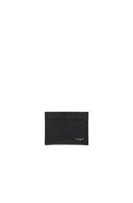 Givenchy Leather Double Cardholder In Black