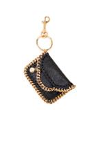 Stella Mccartney Falabella Keychain In Black