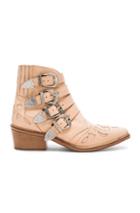 Toga Pulla Leather Booties In Neutrals