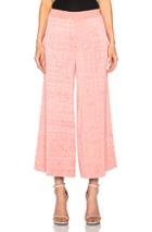 Stella Mccartney Ribs Trousers In Pink,orange