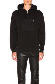 Alyx Cargo Hoodie In Black