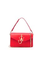 J.w. Anderson Logo Purse In Red