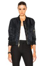 Veronica Beard Fwrd Exclusive Flight Jacket In Black