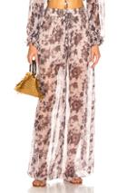 Zimmermann Juno Pant In Purple,floral