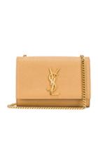 Saint Laurent Small Kate Monogramme Chain Bag In Neutral