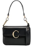 Chloe C Double Carry Bag In Black