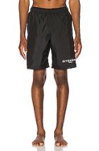 Givenchy Flat Classic Swim Bermuda Short In Black