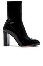 Oscar Tiye Patent Leather Giorgia Boots In Black