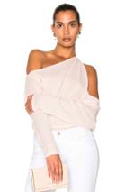 Dion Lee Falling Knit Sweater In Pink