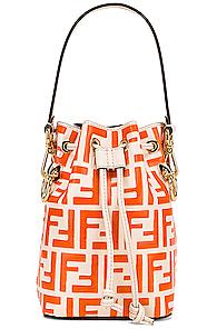 Fendi Mini Logo Mon Tresor In Neutral