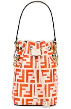 Fendi Mini Logo Mon Tresor In Neutral