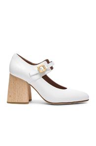 Marni Mary Jane Heels In White
