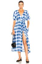 Mara Hoffman Ingrid Dress In Blue,stripes