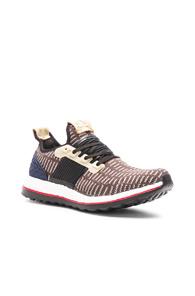 Kolor X Adidas Pure Boosts In Gray