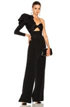 Johanna Ortiz Love Spell Silk Crepe Jumpsuit In Black