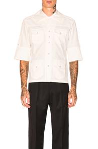 Wales Bonner Safari Shirt In Neutral