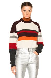 Isabel Marant Etoile Dinky Verbier Sweater In Neutrals,stripes