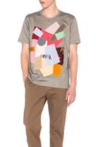 Junya Watanabe Multi Fabric Mix Tee In Gray