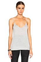 Equipment Cashmere Layla Knit Top In Gray