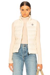 Moncler Ghany Gilet Vest In Neutral