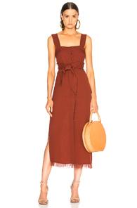 Nanushka Riley Dress In Red