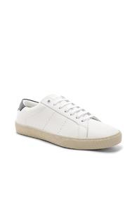 Saint Laurent Sl/06 Low-top Sneakers In White
