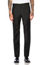Givenchy Wool Mohair Trousers In Black