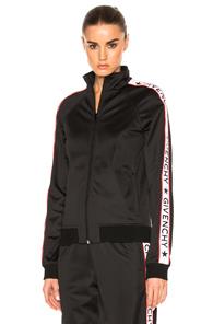 Givenchy Band Bomber In Black