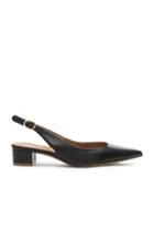 Mansur Gavriel Lamb Slingback Heel In Black