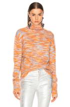 Sies Marjan Parker Turtleneck Sweater In Blue,orange,yellow