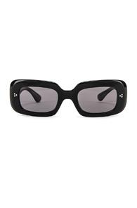 Oliver Peoples Saurine Sunglasses In Black