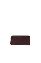 Saint Laurent St Germain Large Wallet In Purple