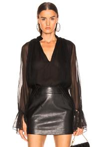 Nili Lotan Arizona Top In Black