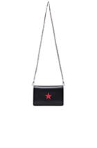 Givenchy Pandora Chain Wallet With Star In Black