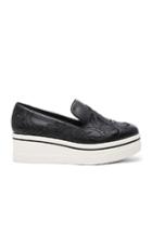 Stella Mccartney Binx Platform Shoes In Black,floral
