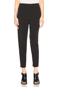 Alexander Wang Tapered Leg Ankle Pants In Black