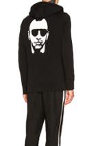 Neil Barrett Mohican Gangsta Sweatshirt In Black