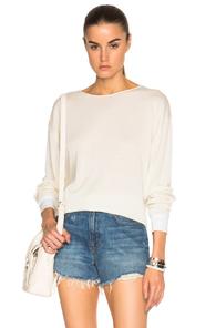 Golden Goose Lucy Cashmere Sweater In White