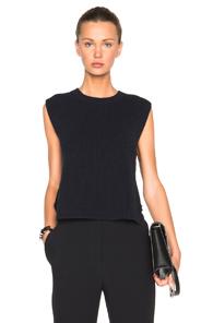 Helmut Lang Shell Sweater In Blue