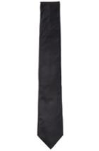 Lanvin Grosgrain Tie In Black