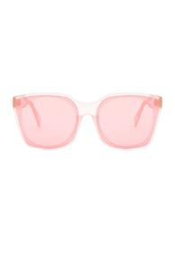 Super Quadra Forma Sunglasses In Pink