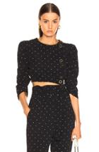 Alice Mccall Oscar Top In Blue,polka Dots